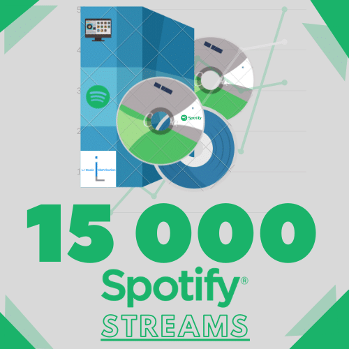 15000 spotify streams - music promotion